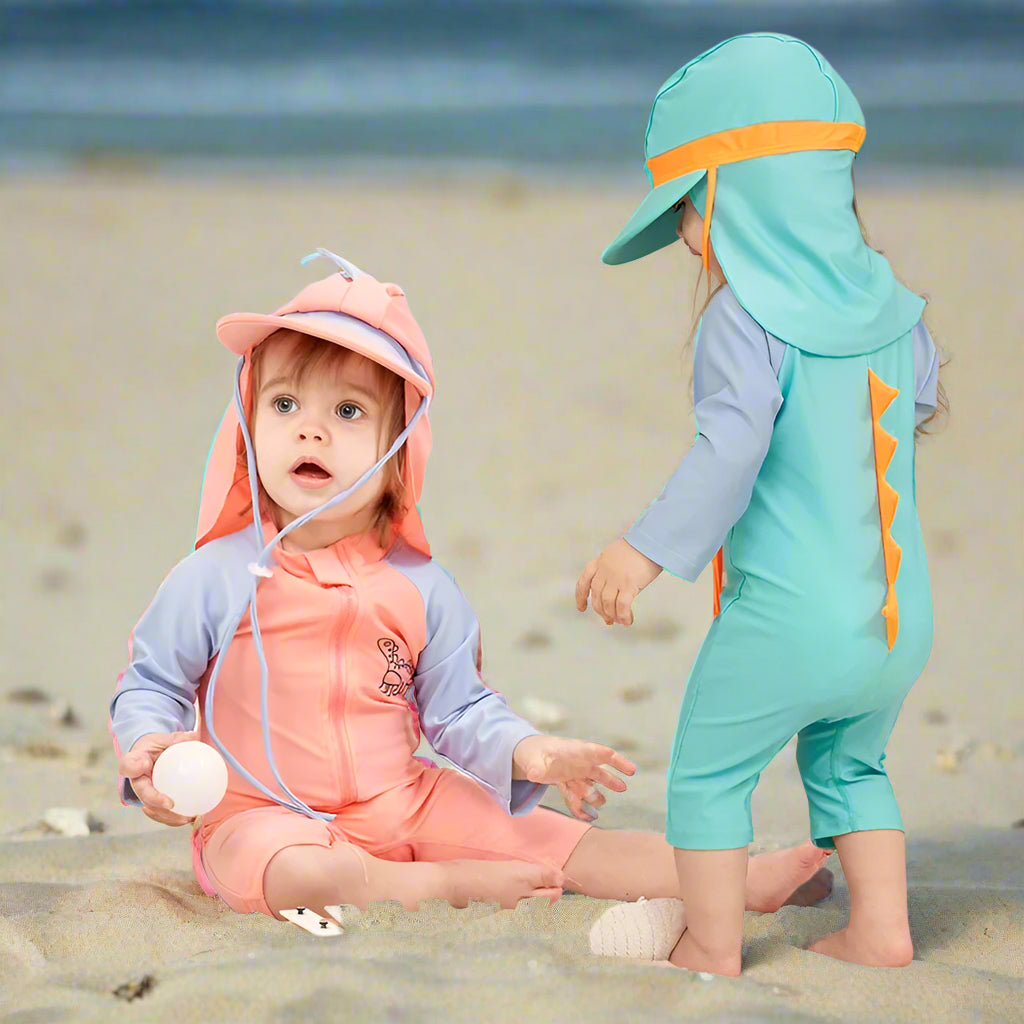 Baby & Kids All-In-One Swimsuit 1-7 Years