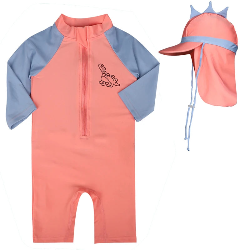 Baby & Kids All-In-One Swimsuit 1-7 Years