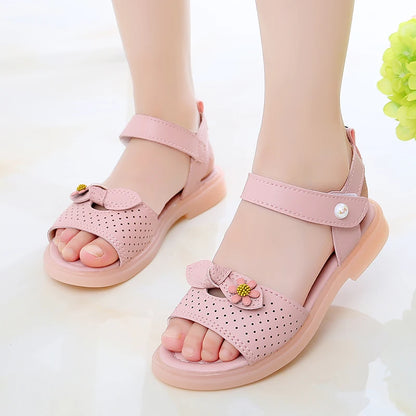 Girls Sandals, Kids Summer Shoes, Bow, Cute, Hook + Loop, KIDZADORA UK Kids Apparel & Shoes