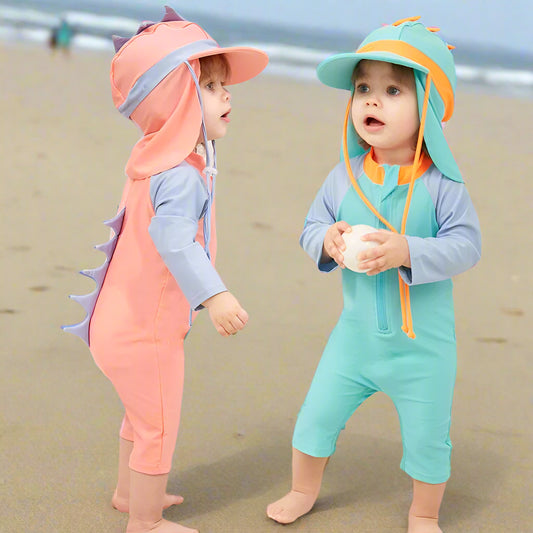 Baby & Kids All-In-One Swimsuit 1-7 Years
