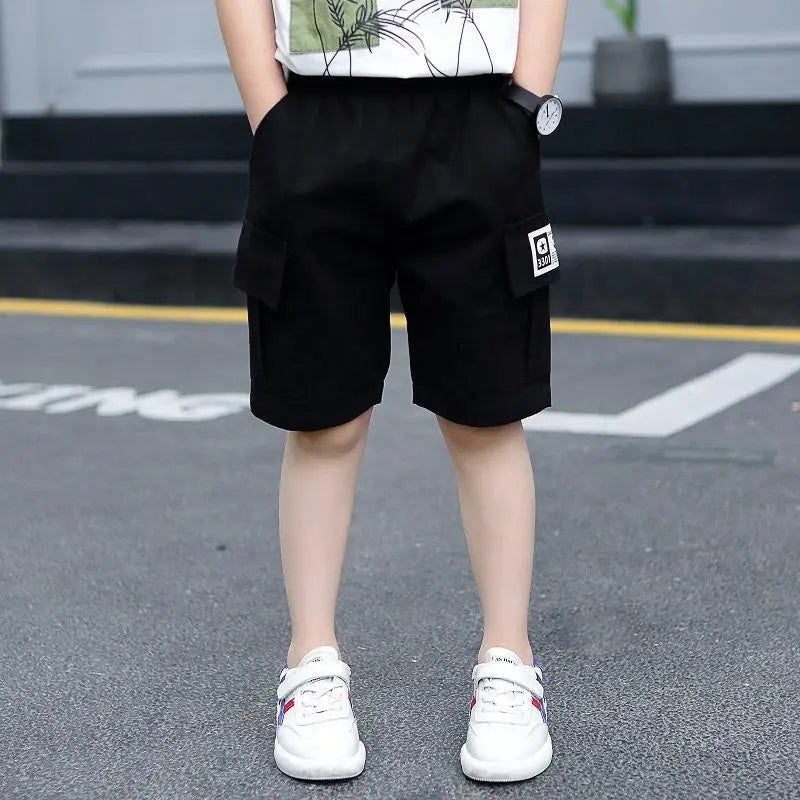 Boys-Kids-Summer-Cargo-Shorts-Children's-Fashion-Spring-Clothing