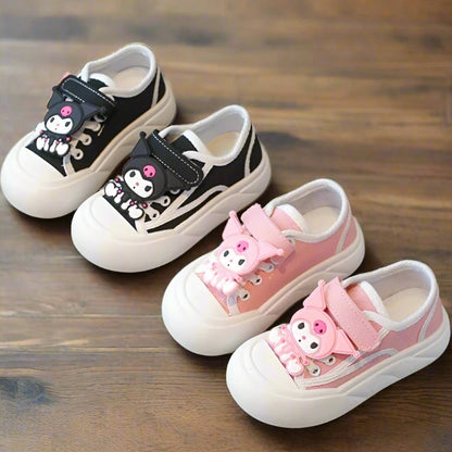 Kids-Canvas-Shoes-Cartoon-Hook-Loop-Summer-Infant