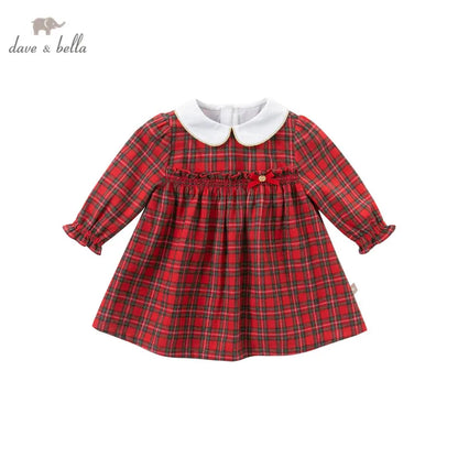 Girls Scottish Red Plaid Dress | Dresses For Girls | KIDZADORA Baby & Children's Clothing & Footwear | UK