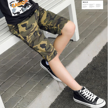 kids-boys-cotton-camouflage-summer-shorts-army