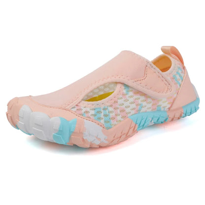 Aqua-Shoes-Kids-Pink-Beach-Water-Swimming-Quick-Drying-KIDZADORA Baby & Kids Clothing & Shoes UK