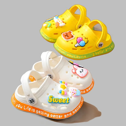 Clogs-Crocs- Kids-Infant-Toddler-Summer-White-Sandals-Beach-Shoes-KIDZADORA Baby & Children's Shoes & Clothing UK