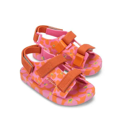 Kids-Sandals-Beach Shoes-Toddler-Boys-Girls-Velcro-Straps-Pink-Orange-Summer-KIDZADORA Baby & Kids Footwear