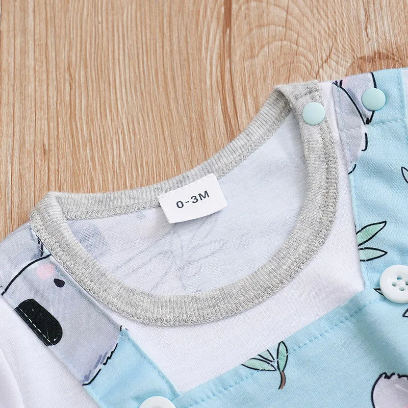 Baby Rompersuit Koala Short Sleeved | Summer Baby Jumpsuit | Infant Clothing | Baby Wear | Newborn Clothing | KIDZADORA Baby & Kids Clothing UK