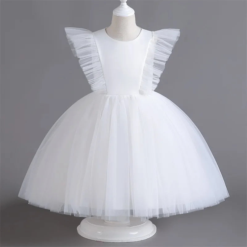 girls-fashion -princess-ball-gown-wedding-party-dress-3-8-years-KIDZADORA Baby & Children's Clothing - UK