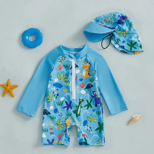Toddler All-In-One Swimsuit 6M-5 Years