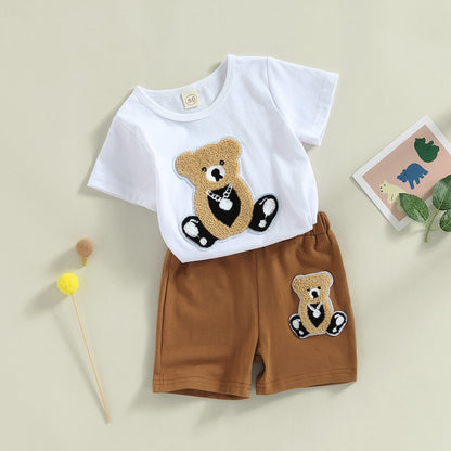 Baby Toddler Infant Summer T-shirt + Shorts Set | KIDZADORA Baby & Children's Clothing | UK