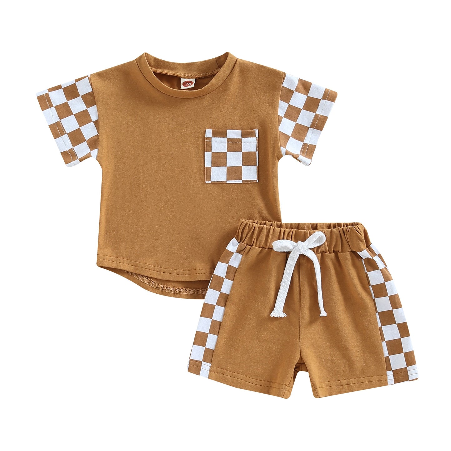 Infant Clothes | Baby Boy 2pc Clothes Set Summer | Toddler Boy Shorts + T-shirt Set | KIDZADORA UK