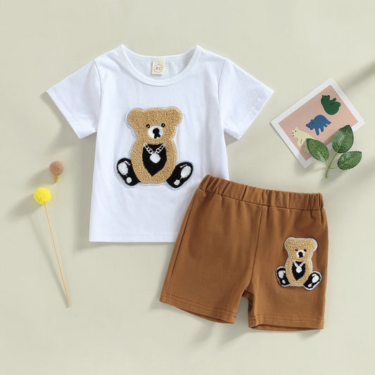 Baby Toddler Infant Summer T-shirt + Shorts Set | KIDZADORA Baby & Children's Clothing | UK