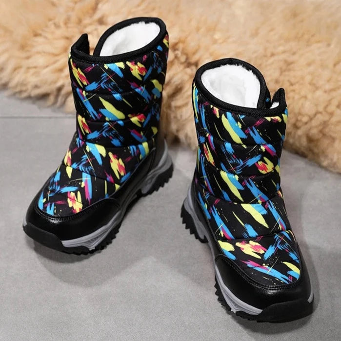 Girls & Boys Leather Snow Boots | Children's Ski Wear | Kids Ski Wear | Kids Winter Boots | KIDZADORA Baby & Kids Clothing & Footwear