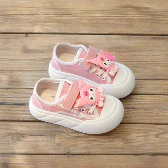 Cute-Kids-Canvas-Shoes-Girls-Boys-Cartoon-Hook-Loop-Summer-Infant