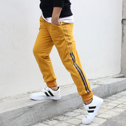 Kids-Sport-Cotton-Sweatpants-Joggers-Long-Casual-Children's-Clothing | KIDZADORA Kids Clothes UK