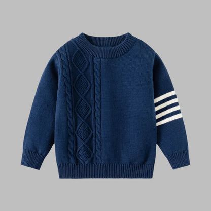 Boys' Jumpers, Solid Colour Kids Knitwear, Toddler Tops, Children's Sweater, KIDZADORA Baby & Children's Clothing UK