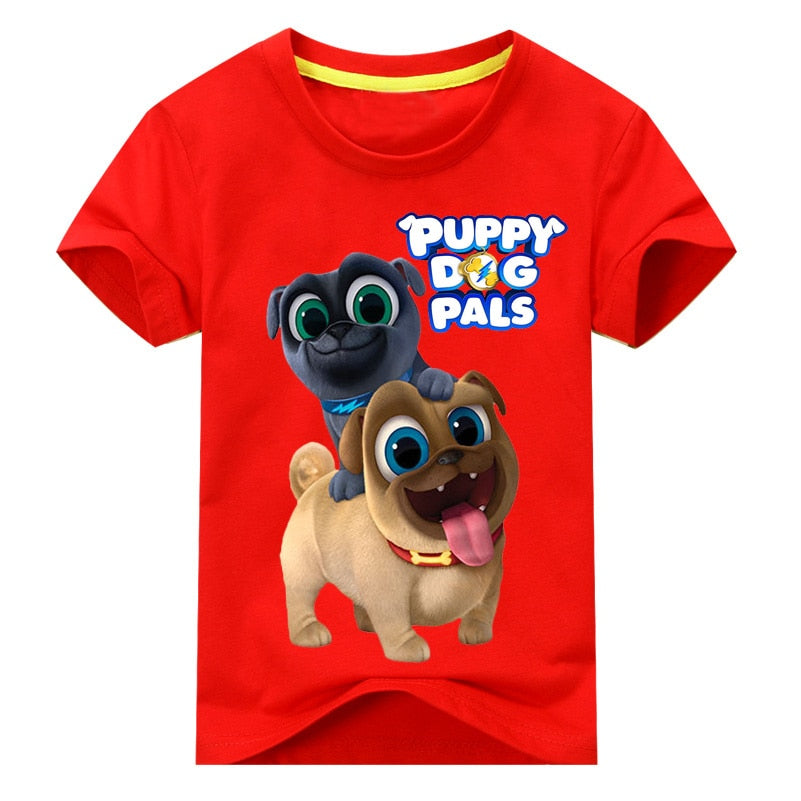 Kids Cartoon Character Red T-Shirt | KIDZADORA UK