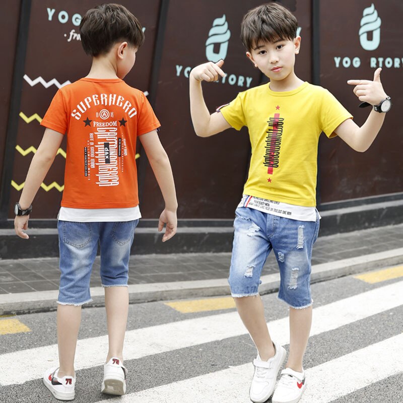 KIDZADORA UK Baby & Children's Clothing | Boys T-Shirt & Shorts 6-12 Years  | Boys Summer Clothes