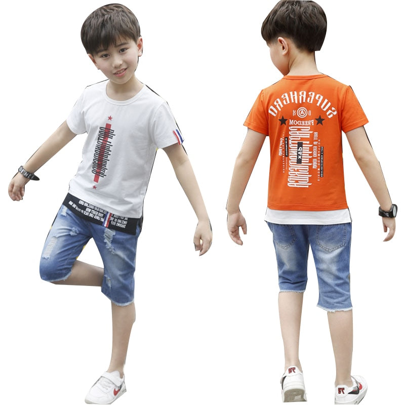 KIDZADORA UK Baby & Children's Clothing | Boys T-Shirt & Shorts 6-12 Years | Kids Clothes | Kids Wear