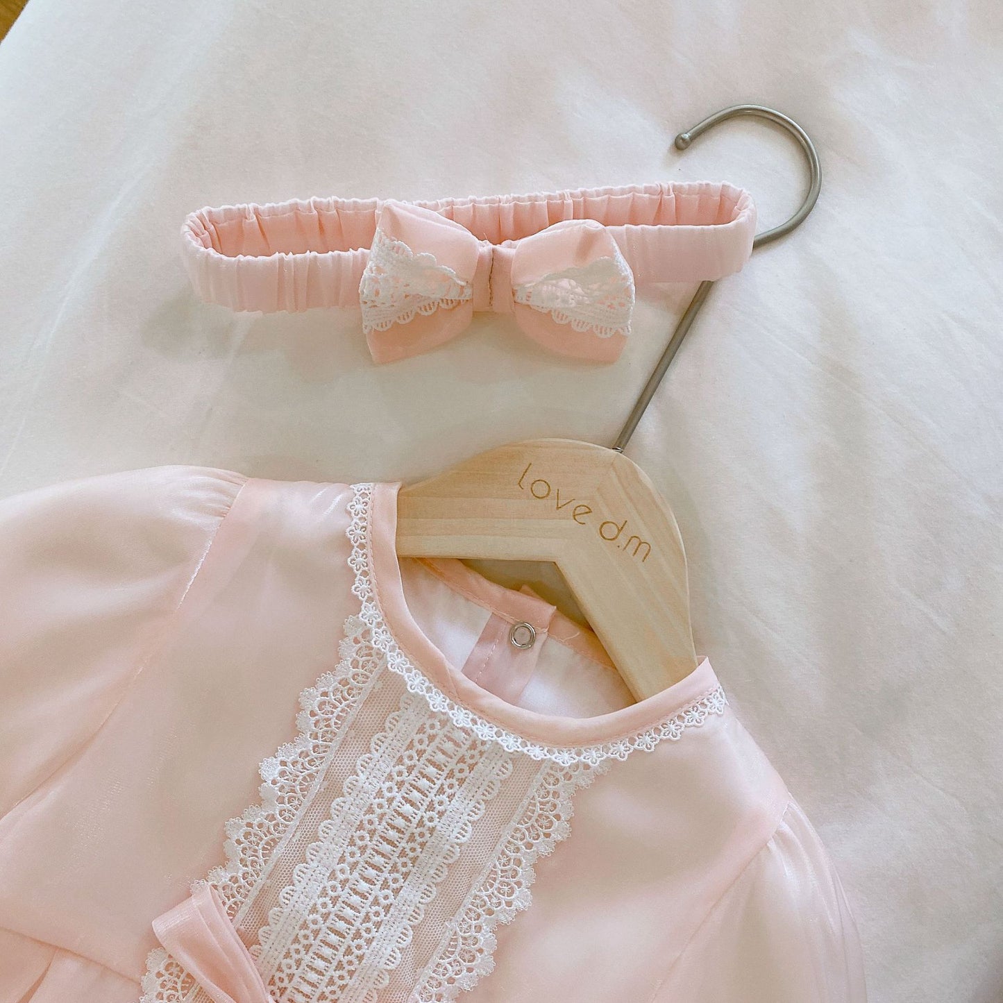 Baby Girls Christening Outfit | Baby Romper Suit | Baby Occasion Wear | KIDZADORA Baby & Children's Clothing UK