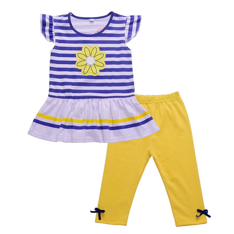 Girls T-shirt and Pants | Girls Summer Top + Shorts | KIDZADORA Baby & Children's Clothing | Girls Clothes | Girls Summer Clothing