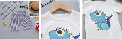 Baby Boy & Toddler 2pc Short & T-shirt Set. KIDZADORA Baby & Children's Clothing.