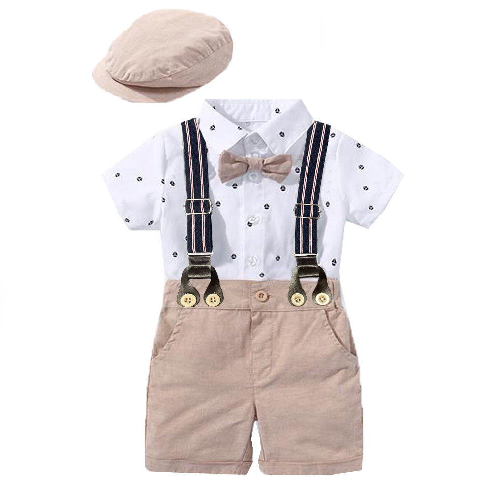 KIDZADORA Baby & Children's Clothing | UK | Baby  3 Piece Clothing Set | Baby Shorts + Bodysuit + cap