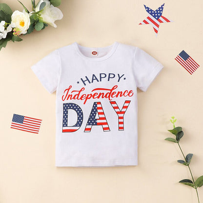 Kids Independence Day Shorts + T-shirt Clothes Set | Independence Day Clothes for babies & kids | KIDZADORA Baby & Children's Clothing UK | London | Essex Baby & Kids Clothing Store