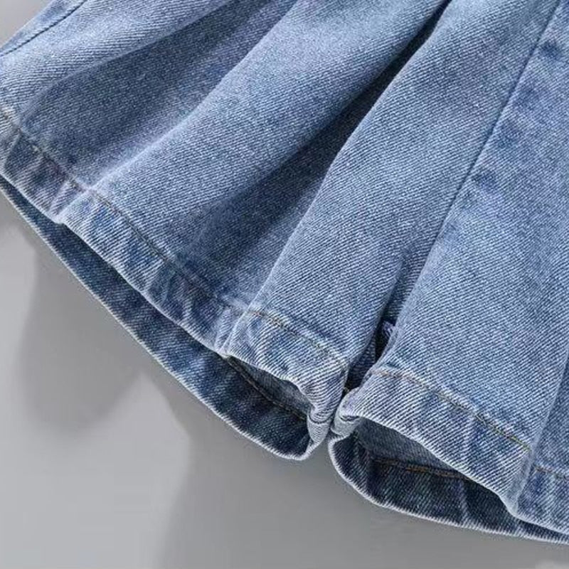 Girls Denim Shorts 4-13 Years